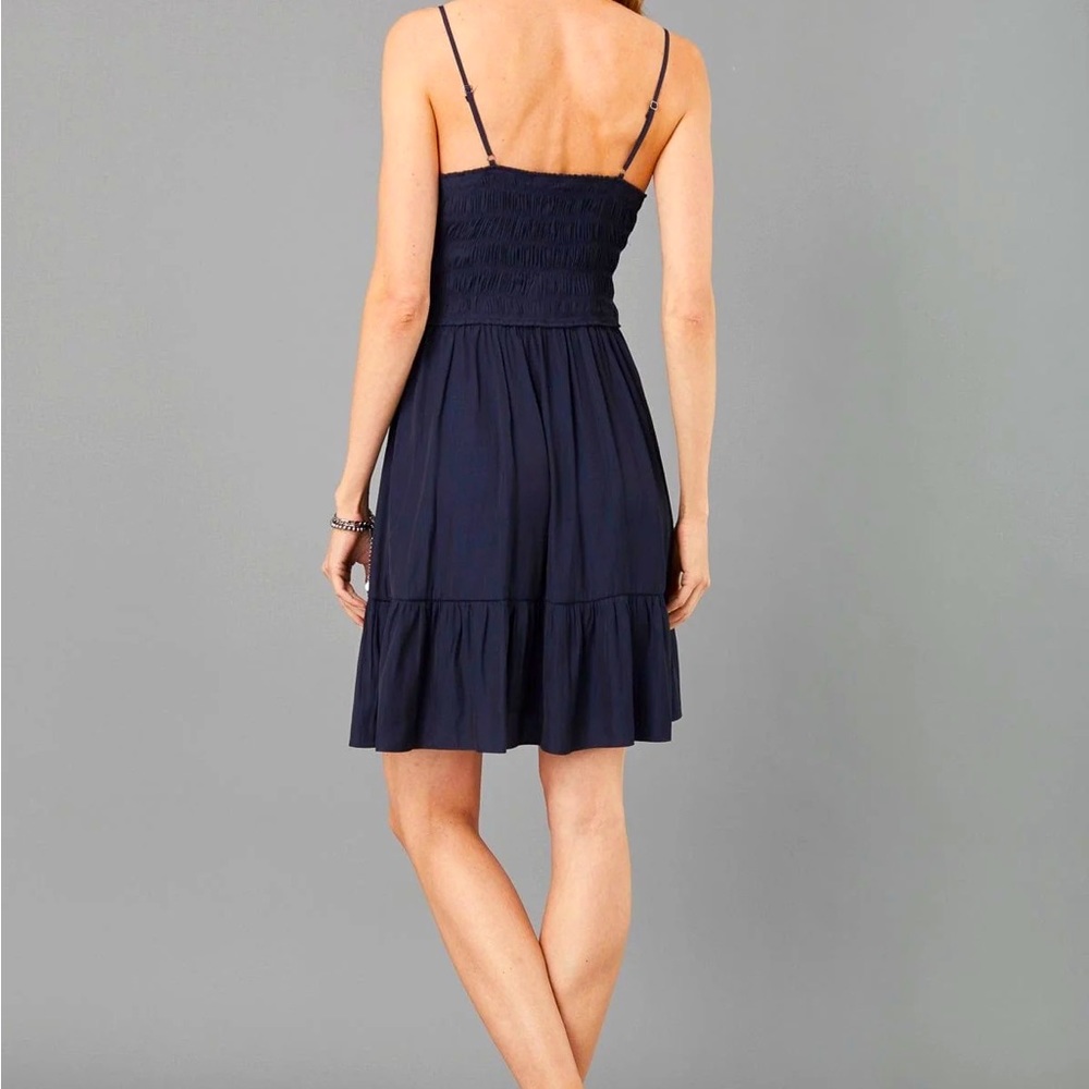 Lola & Sophie XS Smocked Waist Midi Dress - Picture 2 of 2